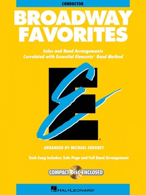 Essential Elements Broadway Favorites Eb Baritone Saxophone Book 000860043