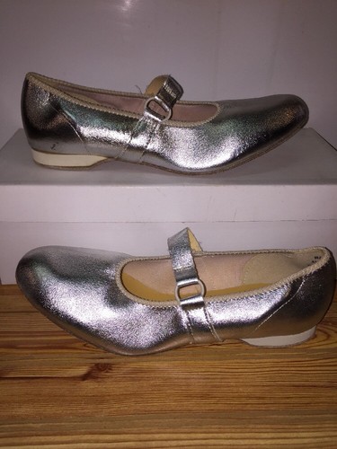 Womens Swinger Square Dance Shoes, Size 7.5 N, SILVER