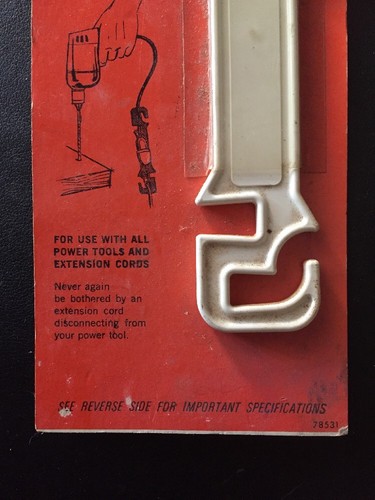 Black And Decker Vintage Extension Cord Clamp