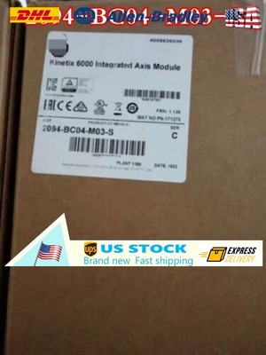 2094-BC04-M03-S /C Kinetix 6000 Integrated Axis Module 400/460V AC 2094BC04M03S