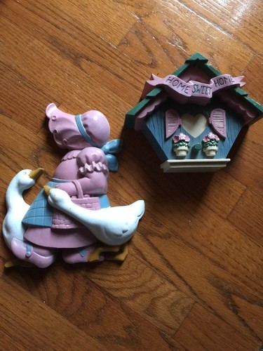 Burwood Products Home Interior Vintage Country Mother Goose Home Sweet Home 9x8