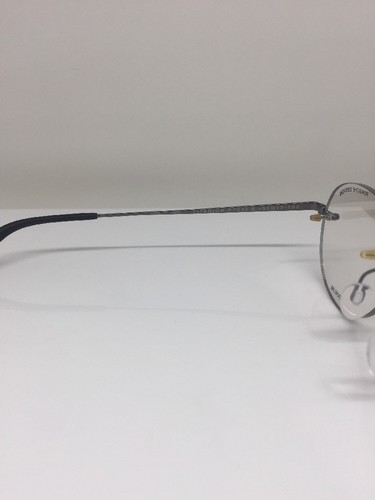 Pre-owned Porsche Design P7003 Titanium Eyeglasses C. B Dark Grey P 7003 Eyewear 52mm In Clear Demo Lenses