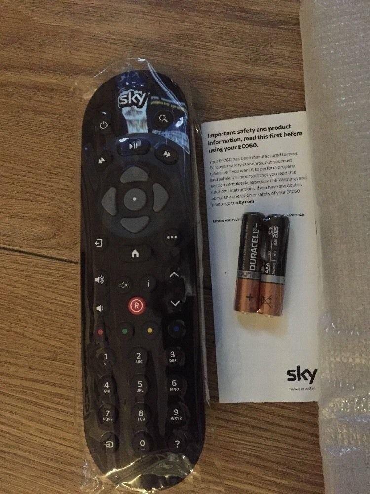 BRAND NEW GENUINE ORIGINAL SKYQ/SILVER/MINI BOX INFRARED REMOTE