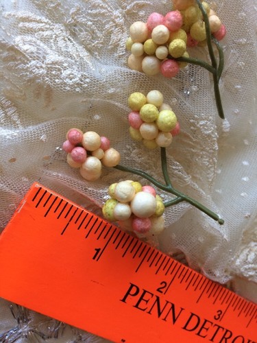 Vintage Berries Millinery Floral Hats Decor Doll Fairies Fairy Bears Clothes