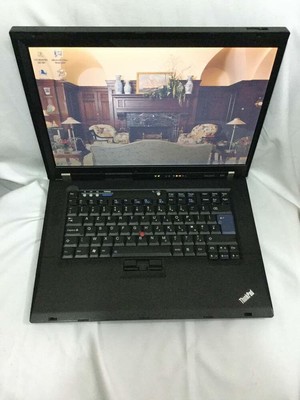 Lg Widescreen Lenovo Thinkpad R61i Laptop 3GB Windows XP Pro Office2010  Gd Bat!