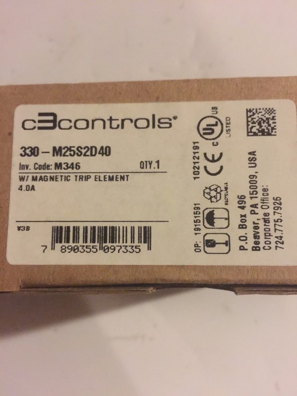 C3 Controls Circuit Breakers Surplus Industrial Equipment