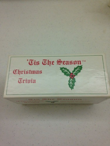'Tis The Season Christmas Trivia NIB New In Box Anton Enterpises (c) 1993