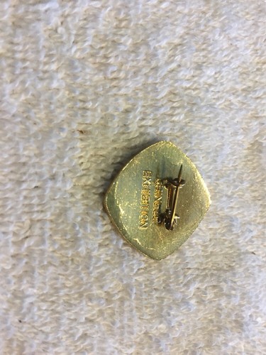 CHINESE EXHIBITION Panda & Baby TERRA COTTA SOUVENIR LAPEL HAT BAG PIN