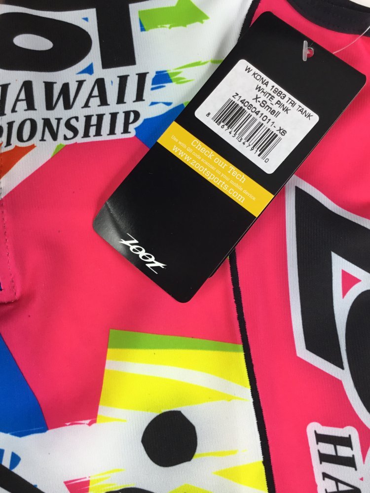 Zoot Women's Tri Top Tank Kona 83 Edition XS NWT