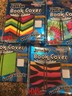 LOT OF 13  BOOK COVERS JUMBO XXL PREMIUM EDITION SUPER STRETCH = IT'S ACADEMIC
