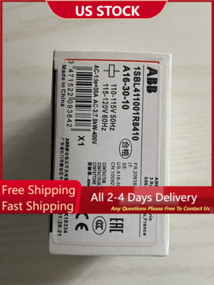 New ABB A16-30-10 110V Contactor