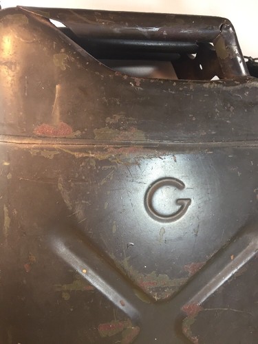 Bennett Military Jerry Gas Can Vintage USA Gasoline 5 Gallon 1952 Mods Read Des