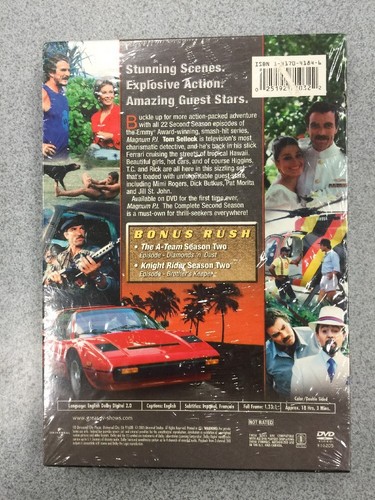 Magnum P.I. The Compete Second Season - Sealed. V1