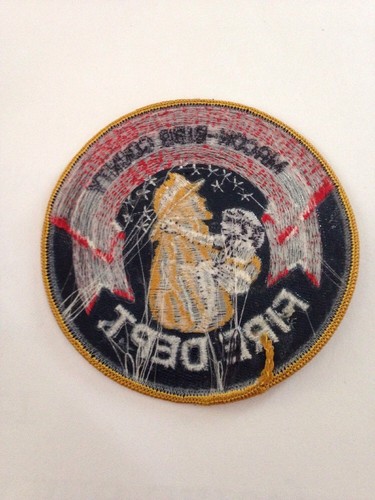 Macon-Bibb County Fire Dept Patch - Georgia - vintage - 3 3/4