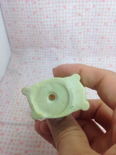 Vintage Baby Toy Giraffe Squeaker Squeaky Taiwan Dog Works White Base