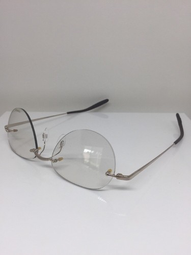 Pre-owned Porsche Design P7003 Titanium Eyeglasses C. A Satin Gold P 7003 Eyewear 52mm In Clear Demo Lenses