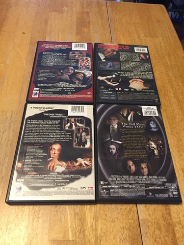 Phantasm 4 DVD Lot I, II, III: Lord of the Undead, IV: Oblivion Horror Tall Man