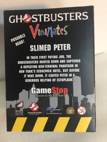 Vinimates Ghostbusters Slimed Peter Figure Diamond Select Toys Gamestop Only