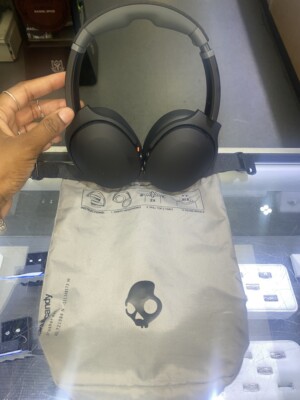 Skullcandy Crusher Evo S6EVW True Black Wireless Bluetooth Over Ear Headphones