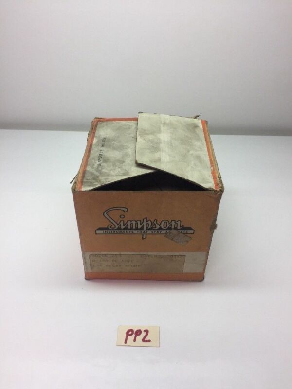 New!simpson Alternating Current Instrument Sk525-447-3 *fast Shipping* Warranty!