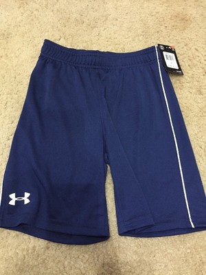 Boys Under Armour Shorts Size 6 Blue Brand New. Free...