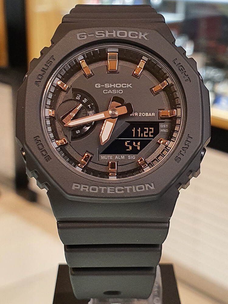 Casio G-Shock GMA-S2100-1A Resin Strap Men Watch Black