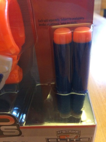 NERF STRONGARM MicroShots Blaster w/ 2 Darts Series 1 N-Strike Elite Hasbro