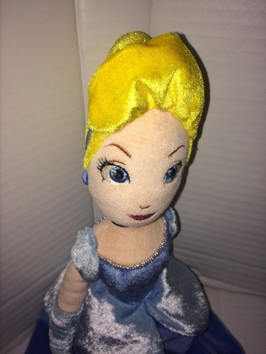Plush CINDERELLA Rag Doll Ragdoll Stuffed Toy 15