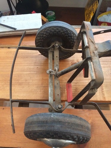 V.W. PEDAL CAR Under Carriage Running Gear / Chassis / Mechanism Parts Running