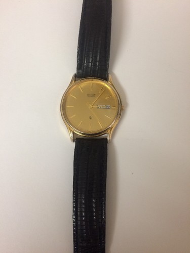 Men's Citizen Quartz Watch with Date/Day 6100-S13327 | eBay