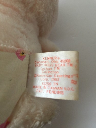 Care Bears Baby Hugs Pink Heart Star Plush Stuffed 10