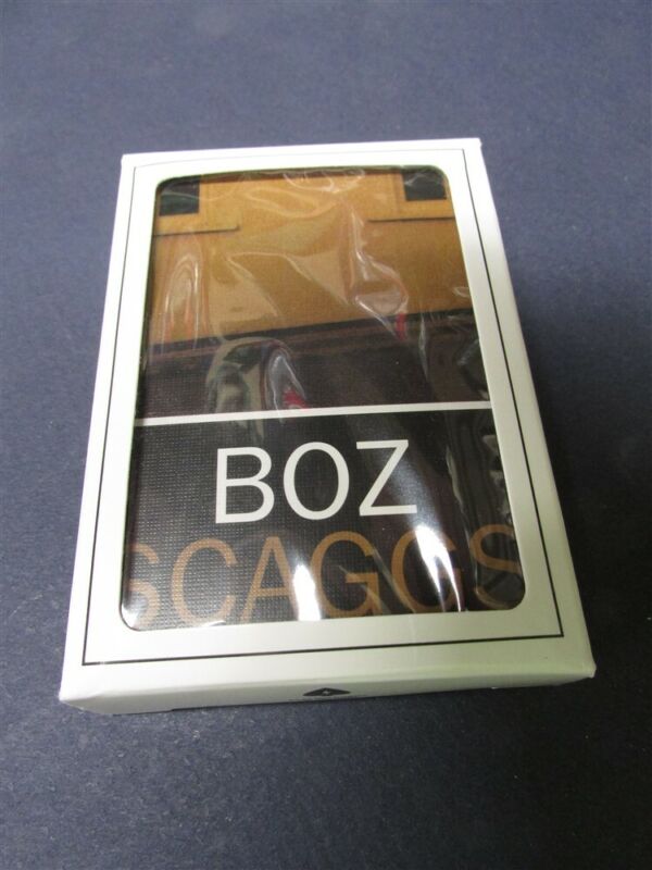 New BOZ SCAGGS Playing Cards Deck Rock & Roll Concert Souvenir Swag