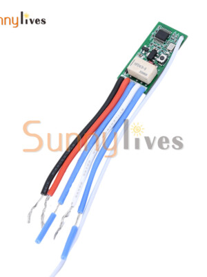 433Mhz DC3V-18V Mini Wireless RF Remote Control Switch LED Lamp Controller DIY