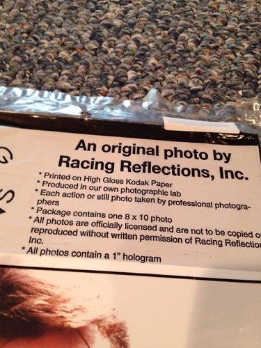 Jeff Gordon #24 Racing Reflections 8x10 Photo Authentic New Unopened Mint