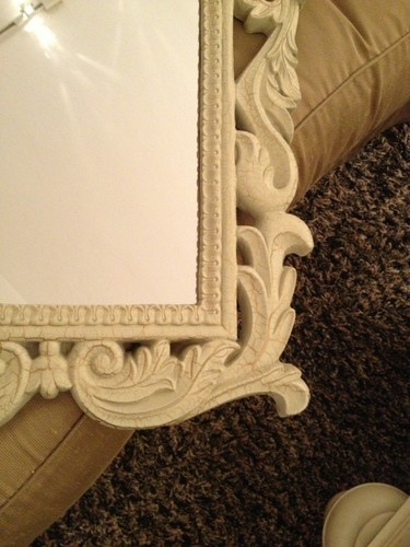 FRENCH ROCOCO STYLE CARVED Dressing Table VICTORIAN STYLE MIRROR ROMANTIC