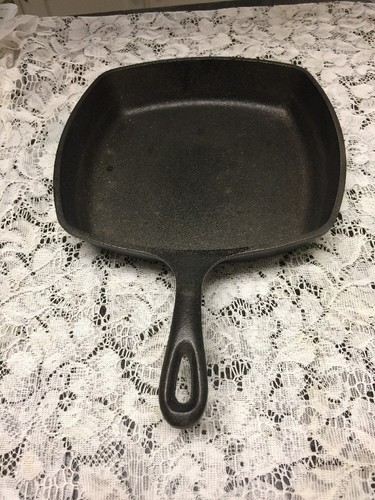 Lodge Cast Iron Square Skillet #8