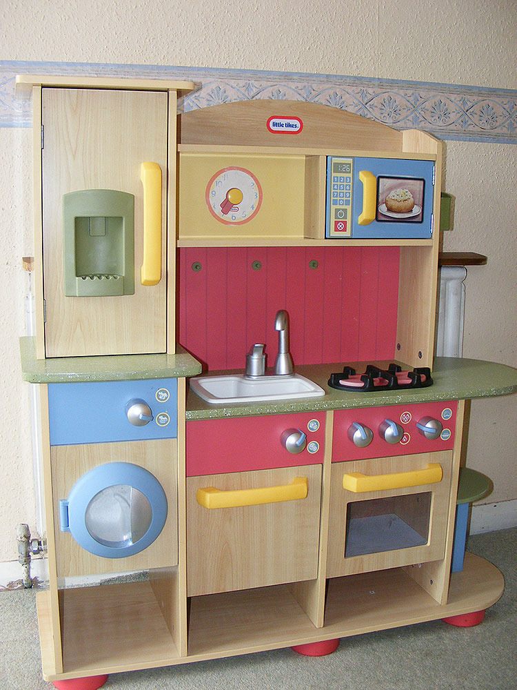 Little tikes children Premium Wooden play Kitchen | in Kington ...