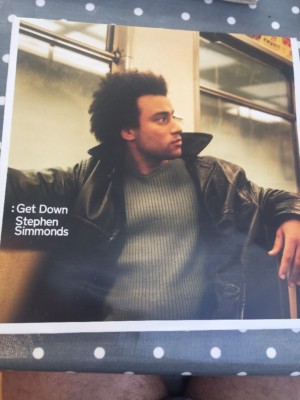 Stephen Simmonds  - Get Down 12'' Promo Vinyl Single Parlophone    C/N: 12RDJ6500