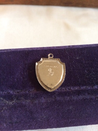 Vintage 925 Sterling Silver KANSAS CITY, MO  Travel SHIELD Charm very nice