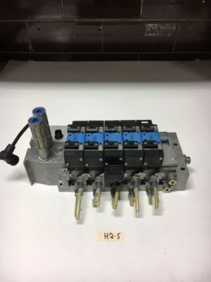 Festo Pneumatic Assembly W/ (1)VIGP-04-FB-D-1, (6)VIGI-04-D-1, (1)IEPR-04-D-1
