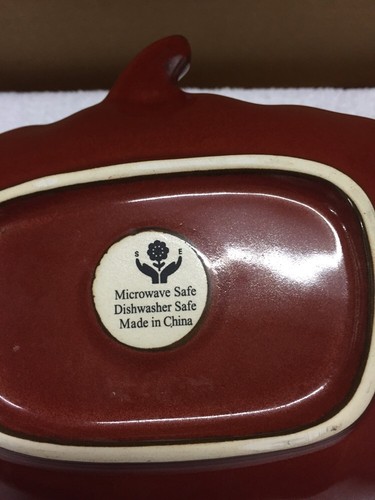 Apple Shaped Dish/Plate