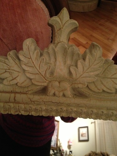 FRENCH ROCOCO STYLE CARVED Dressing Table VICTORIAN STYLE MIRROR ROMANTIC
