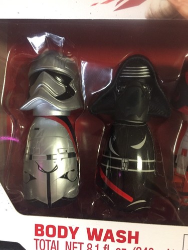 Star Wars Body Wash Set of 4 Galactic Scents