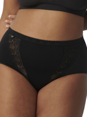 Sloggi Maxi Briefs Knickers Chic 4 Pack Full Brief Lace 85% Cotton Lingerie