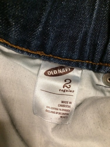 Old Navy Maternity Size 2 Regular Bootcut Stretch Woven Waistband