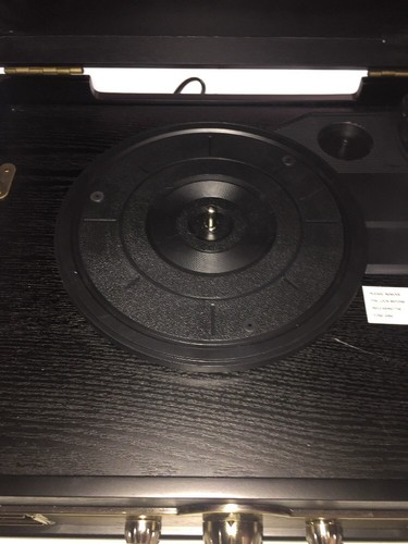 Retro Vintage Classic Style Turntable Vinyl Record Player PTT30BK Sold not work