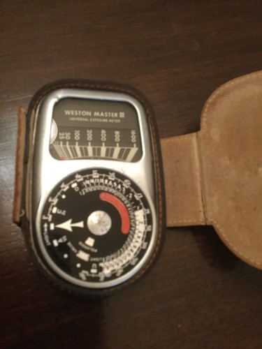 1930's Weston Electric Instrument Co. Sight Light Meter