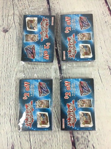 4 Yu-Gi-Oh! - 2014 Target Promotional Packs - Factory Sealed (20 Cards in Pack)
