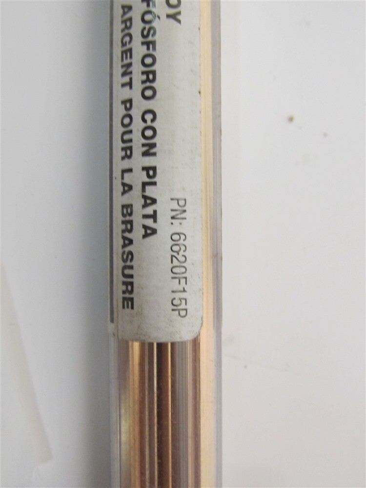 Harris, 6620F15P, Stay-Silv 6% PhosCopper Brazing Alloy - 28 pieces