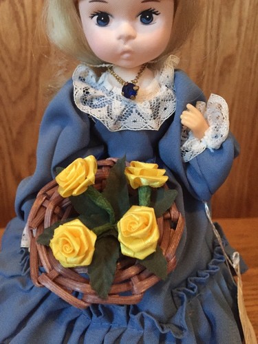 Bradley Dolls Vintage Darlins of the Month SD668B Miss April Spring Hat 9